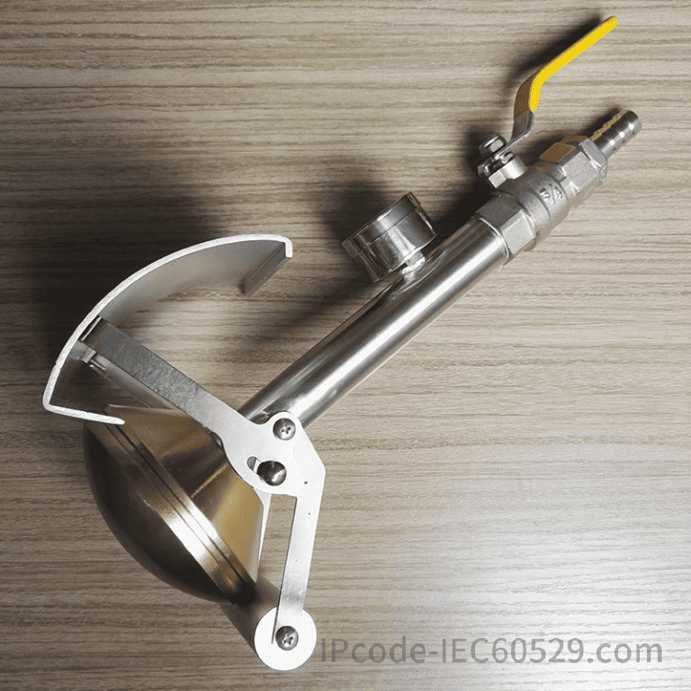 IPX3 IPX4 spray nozzl IEC60529 Figure5