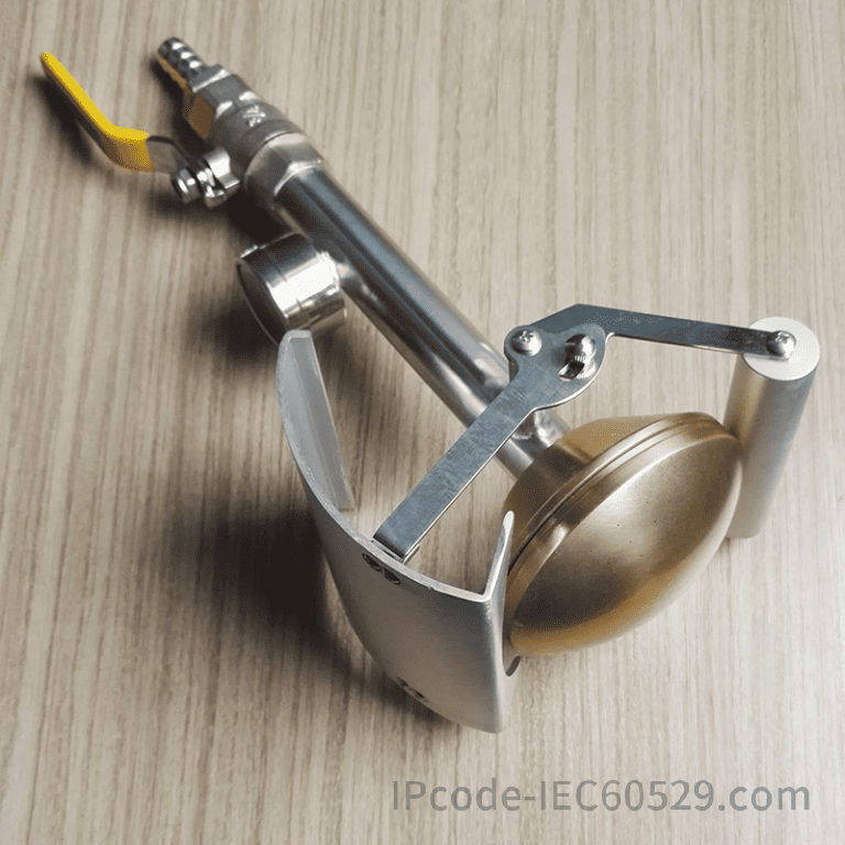 IPX3 IPX4 spray nozzl IEC60529 Figure5